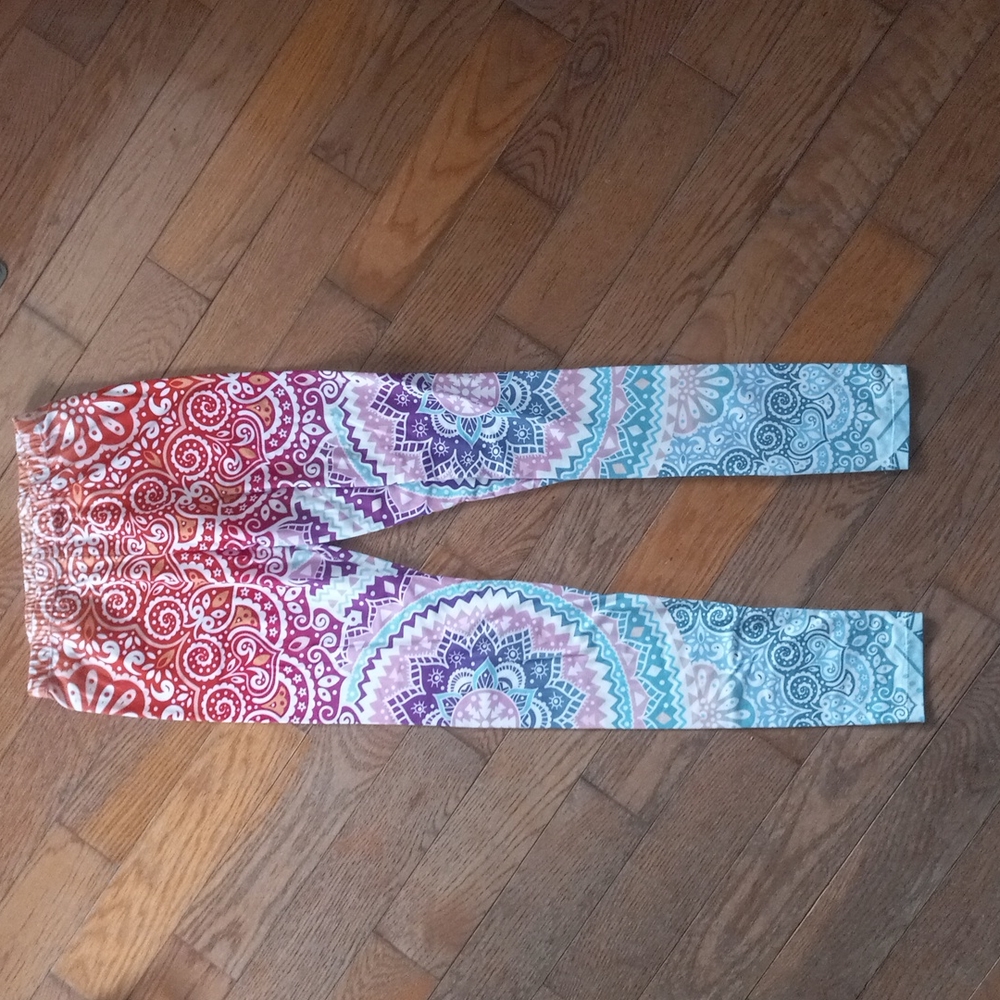 🌈🍀Zohra ombre mandala print leggings